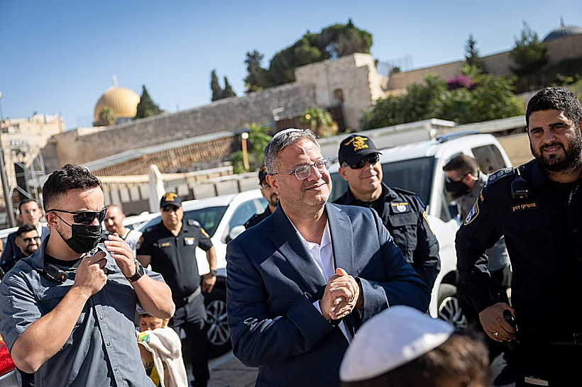 השר בן גביר בהר הבית