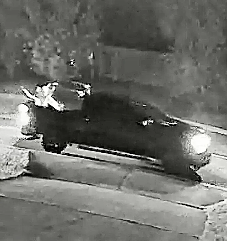 תיעוד מצלמות האבטחה