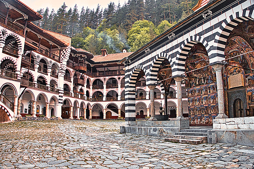 Rila Monastery מנזר רילה, בולגריה