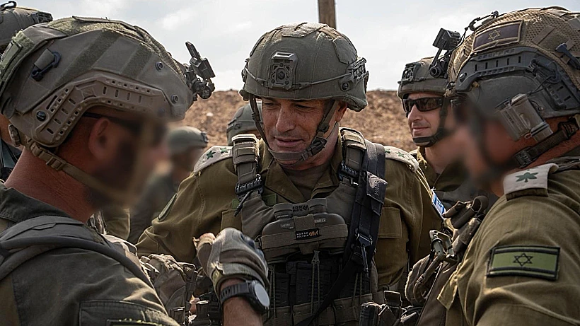 הרמטכ"ל אייל זמיר ברצועת עזה