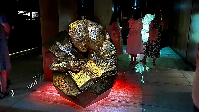 מיצג במוזיאון "ידידי ישראל