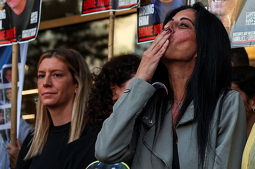 עינב צנגאוקר בהצהרת המשפחות בת"א