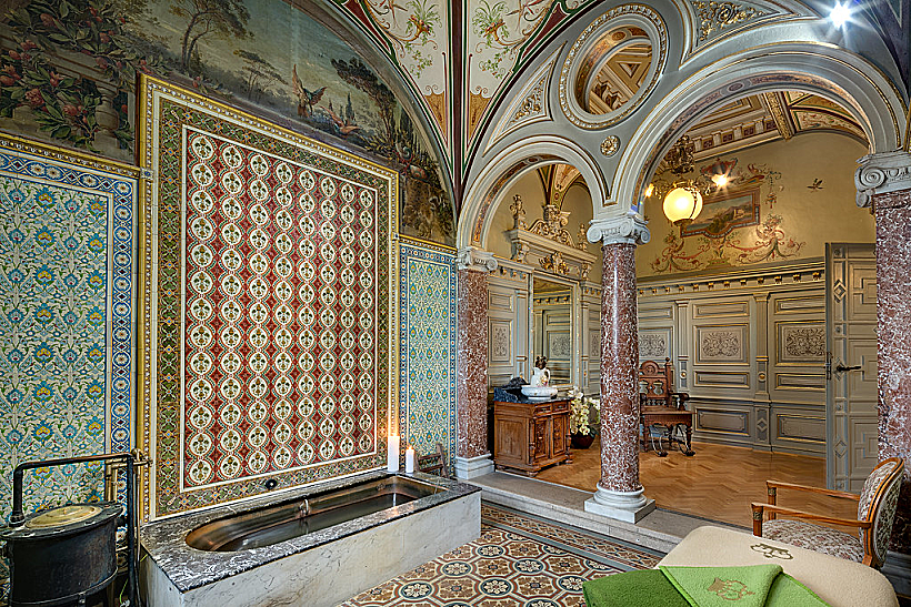 ה-Royal cabin של מלך בריטניה מלונות Ensana מריאנסקה לאזנה