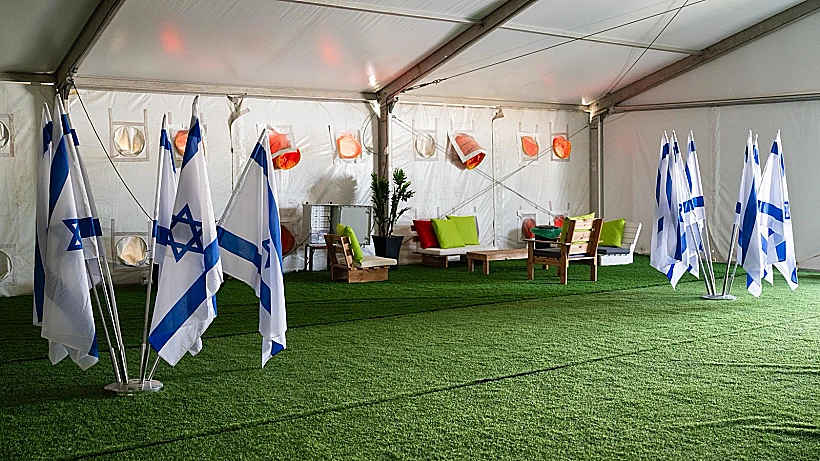 נקודת ההגעה הראשונה של החטופים