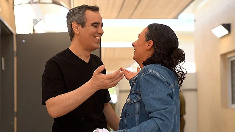 עמרי מירן ואשתו לישי שוב יחד