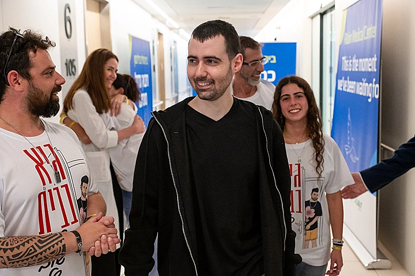 שורד השבי גיא גלבוע דלאל בביה"ח בילינסון