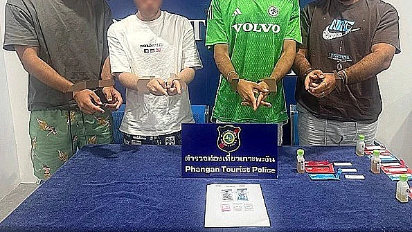 ארבעת הישראלים שנעצרו בתאילנד