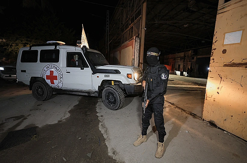 הצלב האדום ברצועת עזה