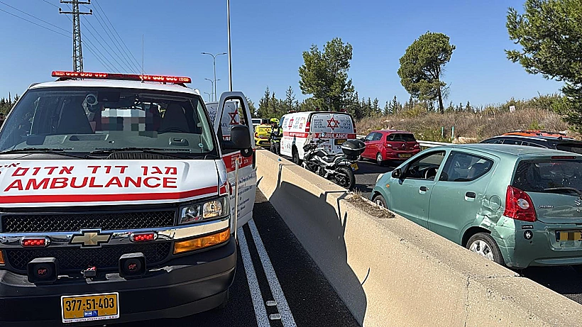 זירת הירי בכביש 443