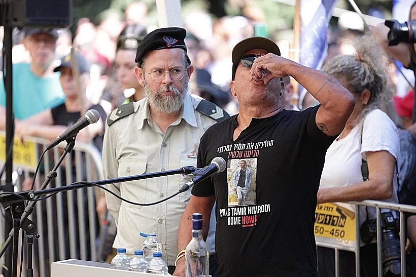 אביו של תמיר נמרודי מרים צ'ייסר לזכרו בהלווייתו