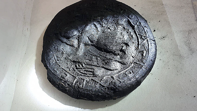 כיכר לחם מלפני 1,300 שנה שהתגלתה בטורקיה