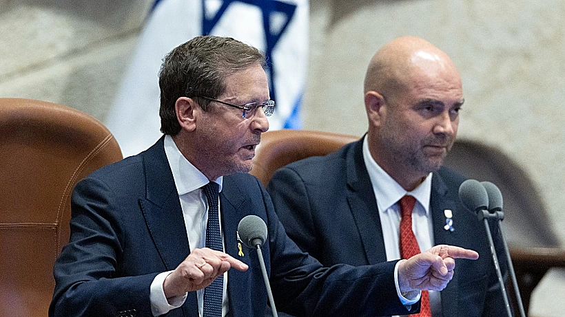 נשיא המדינה ויו"ר הכנסת בפתיחת כנס החורף במליאה
