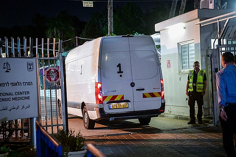 ארונו של החלל החטוף טל חיימי מגיע למכון לרפואה משפטית באבו כביר