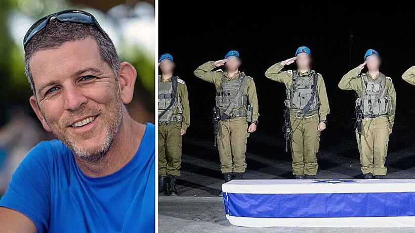 טל חיימי וארונו שהושב לישראל