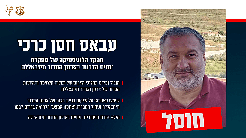 עבאס חסן כרכי. חוסל