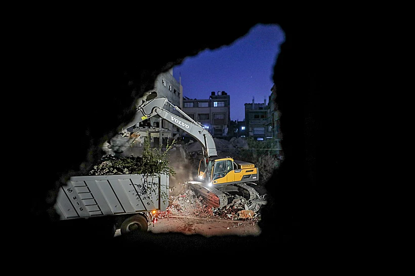 חיפושים אחר חטופים חללים ברצועת עזה