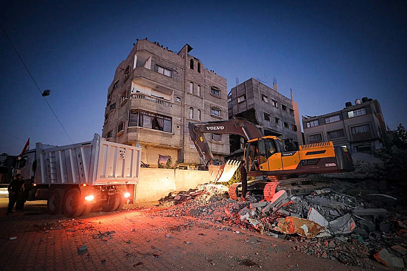 חיפושים אחר חטופים חללים ברצועת עזה