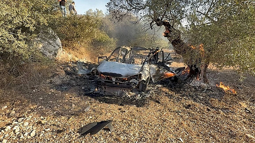 זירת התקיפה של חיל האוויר במרחב ג'נין