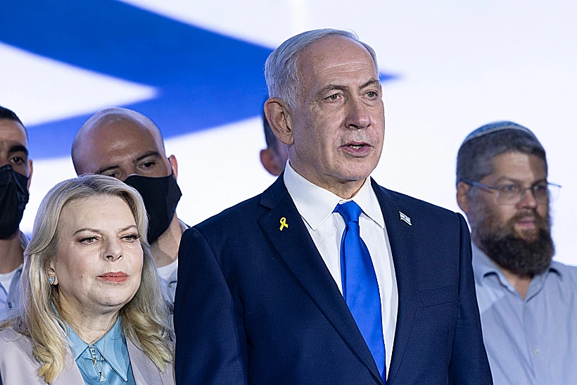 רה"מ בנימין נתניהו ורעייתו שרה