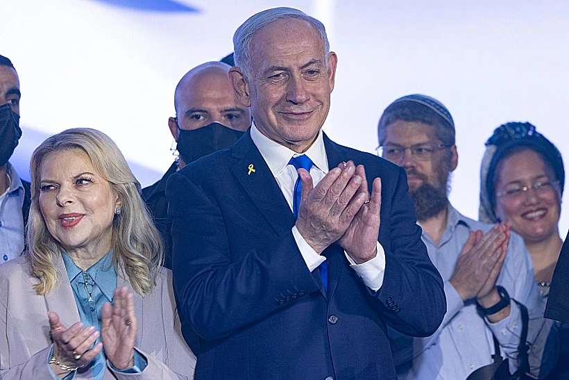 רה"מ בנימין נתניהו ורעייתו שרה