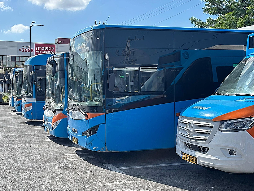 אוטובוסים מושבתים בנתניה