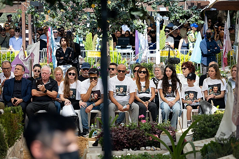 הלווייתו של אל"מ אסף חממי בקריית שאול