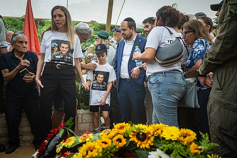 הלווייתו של אל"מ אסף חממי בקריית שאול