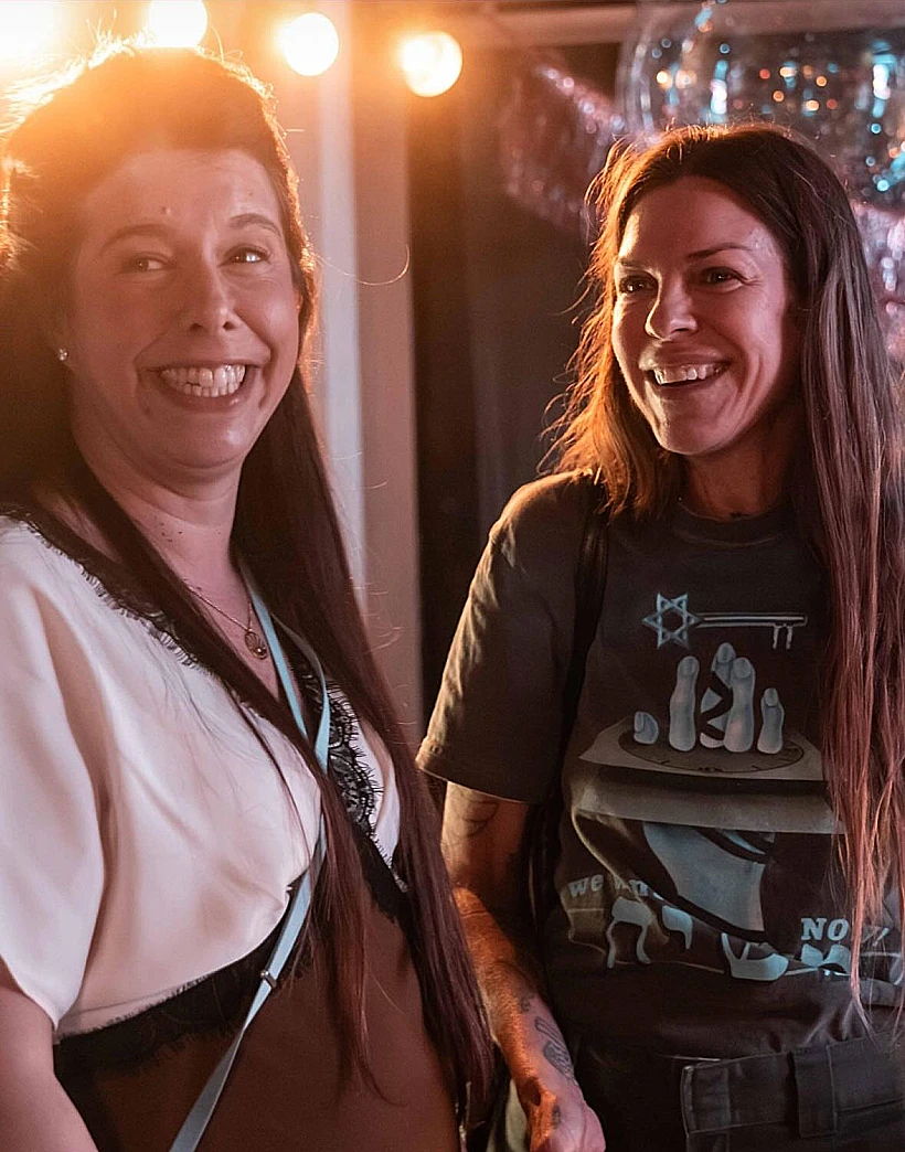 אילנה ברקוביץ ושרון קאופמן