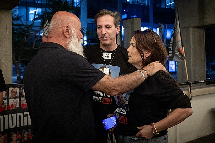 רובי וחגית חן עם דני מירן