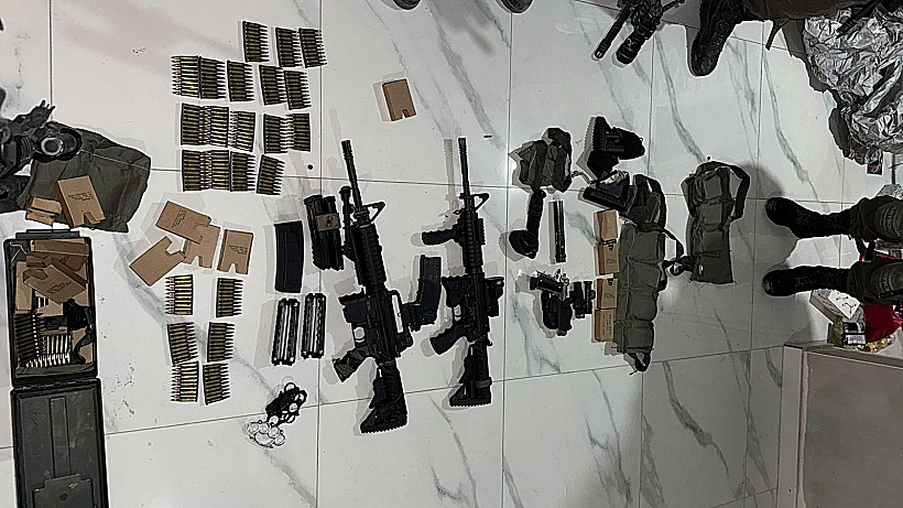 אמל"ח שאותר בשטחים