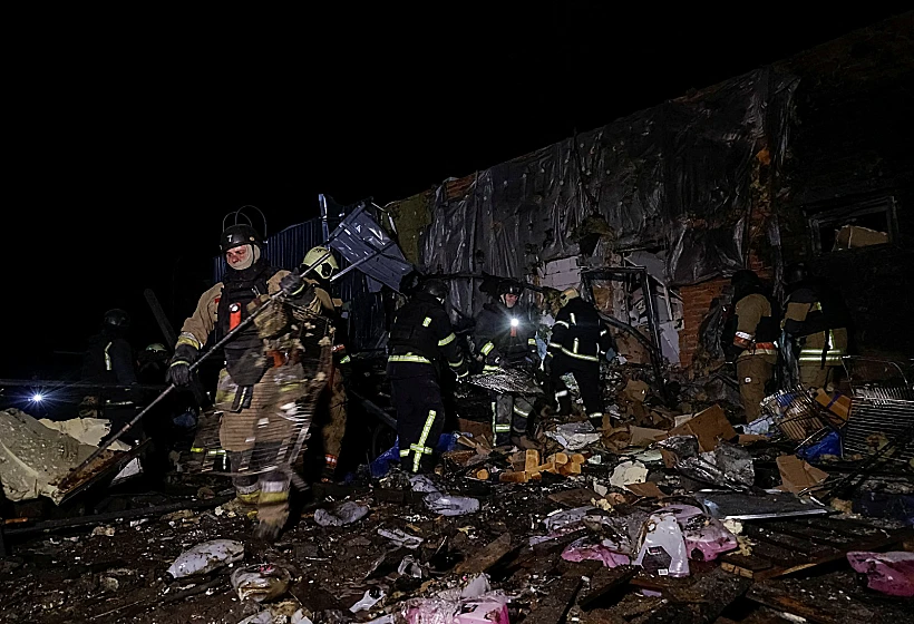 זירת התקיפה הרוסית במזרח אוקראינה