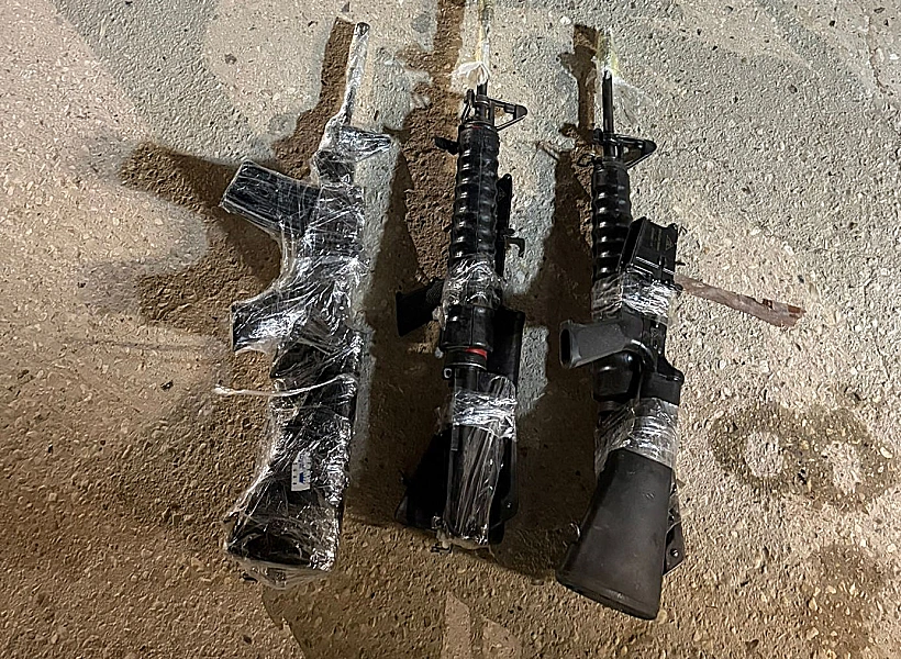 הנשקים שנתפסו על ידי צה"ל, ניסיון הברחה גבול מצרים