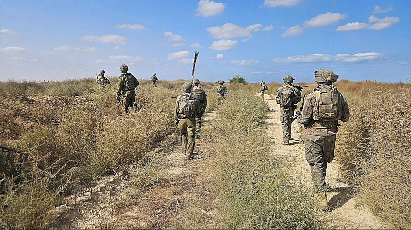 כוחות חטיבת הראל ברצועת עזה