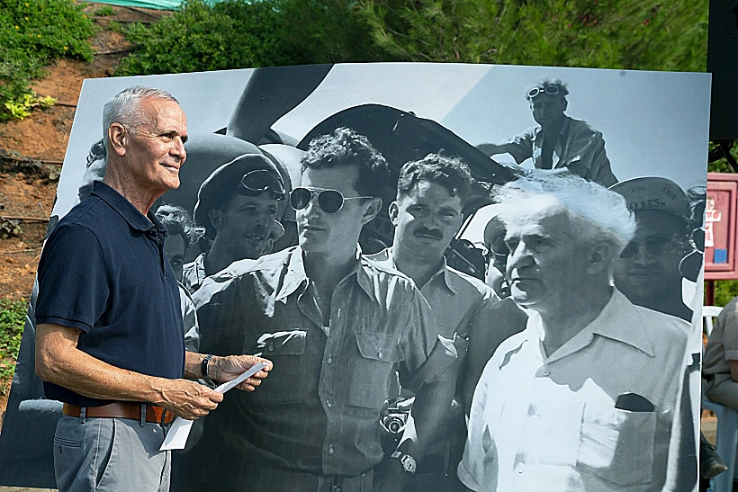 האלוף הרצל בודינגר, מפקד חיל האוויר לשעבר. 2019