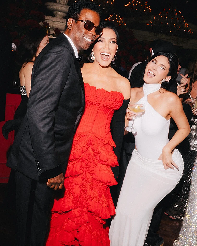 קריס ג'נר, קיילי ג'נר וכריס רוק