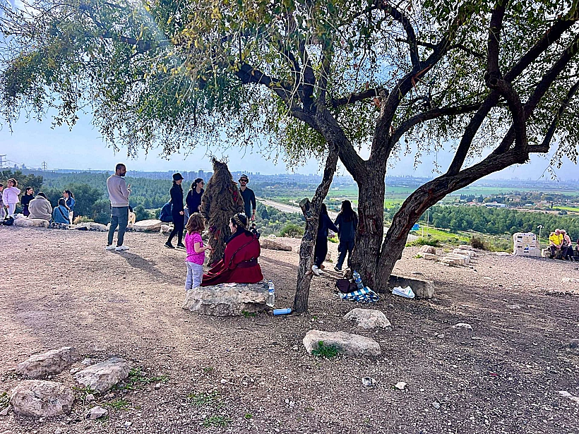 פעילות משפחתית בתל חדיד