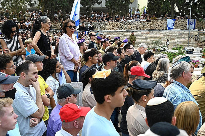 הלווייתו של סגן הדר גולדין
