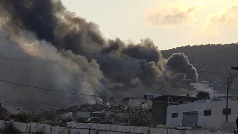 מתנחלים תקפו במרחב הכפרים בית ליד ודיר שרף ביהודה ושומרון