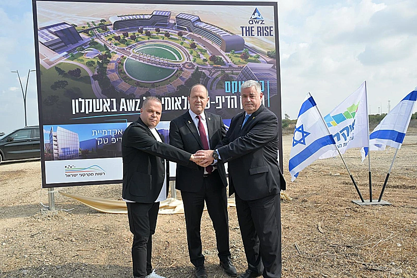 ירון אשכנזי, השר ניר ברקת ותומר גלאם