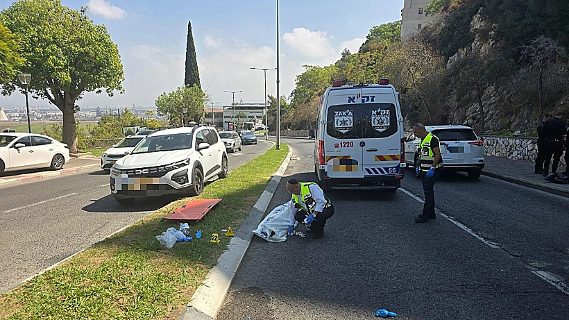 זירת התאונה בבקעת הירדן