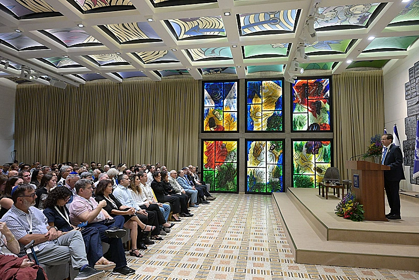 הנשיא הרצוג באירוע לציון 25 שנים למכינת ׳ימין אורד׳