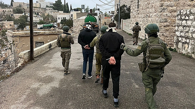 מעצר חשודים ביו"ש