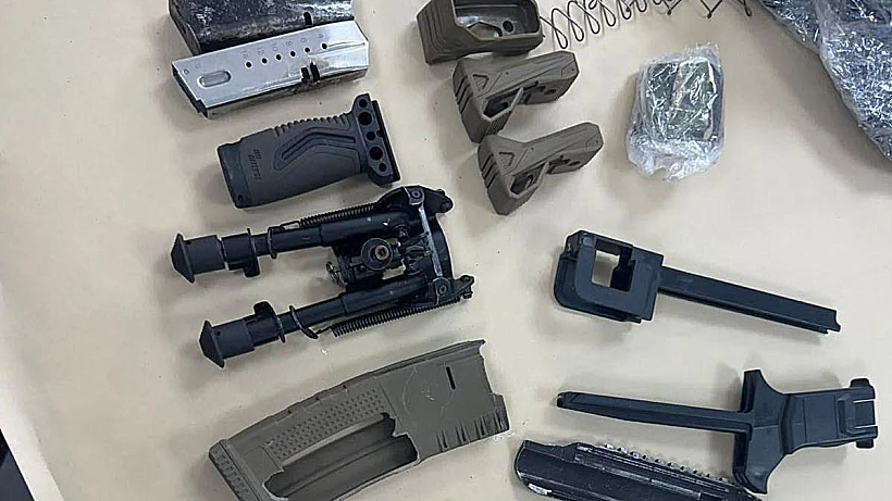 אמל"ח שנתפס במרחב יו"ש