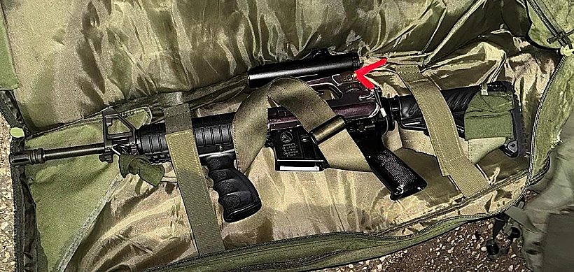 אמצעי לחימה שנתפסו בעת מעצר פעילי טרור בקלקיליה