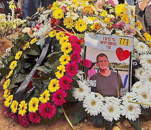 חלקת הקבר של מני גודארד בבארי