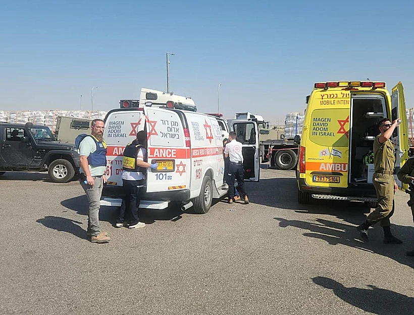 זירת הפיגוע בגוש עציון