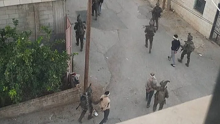 מעצרים בבית פוריכ שבשומרון