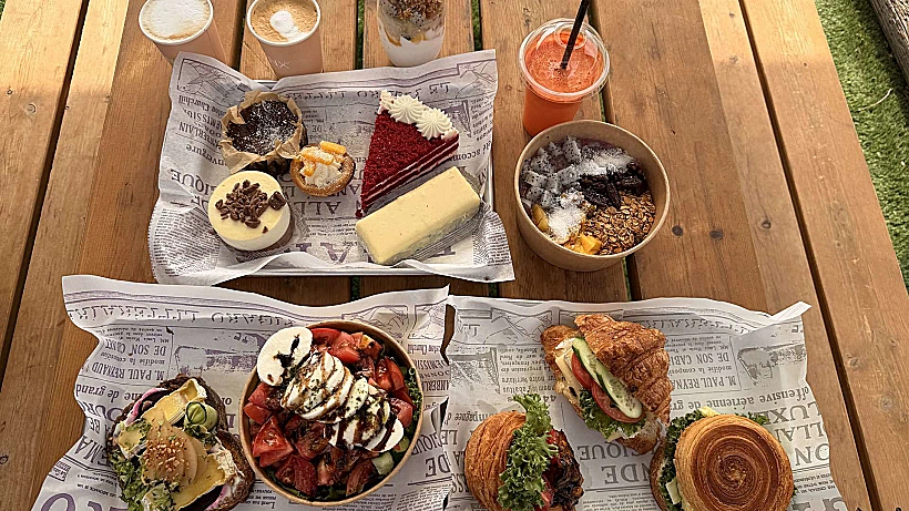 עגלת קפה "פסיפלורה"