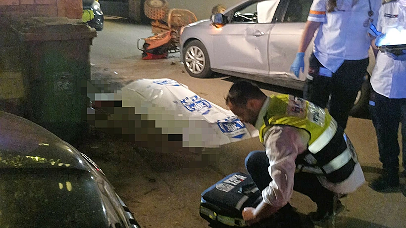 זירת התאונה במושב במועצה האזורית חוף אשקלון