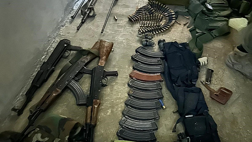 אמל"ח שאותר בדרום סוריה